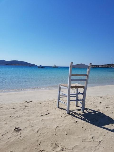 Eos - Appartement De Charme Et Confort Pour 4 Personnes Pres De La Plage Et Du Coeur De Koufonissi Koufonisia Kültér fotó